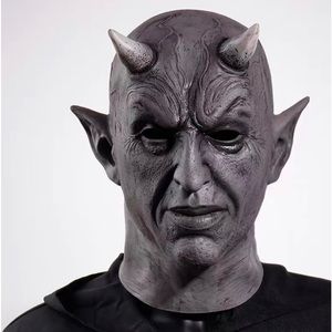 - Latex Detailed Devil Mask